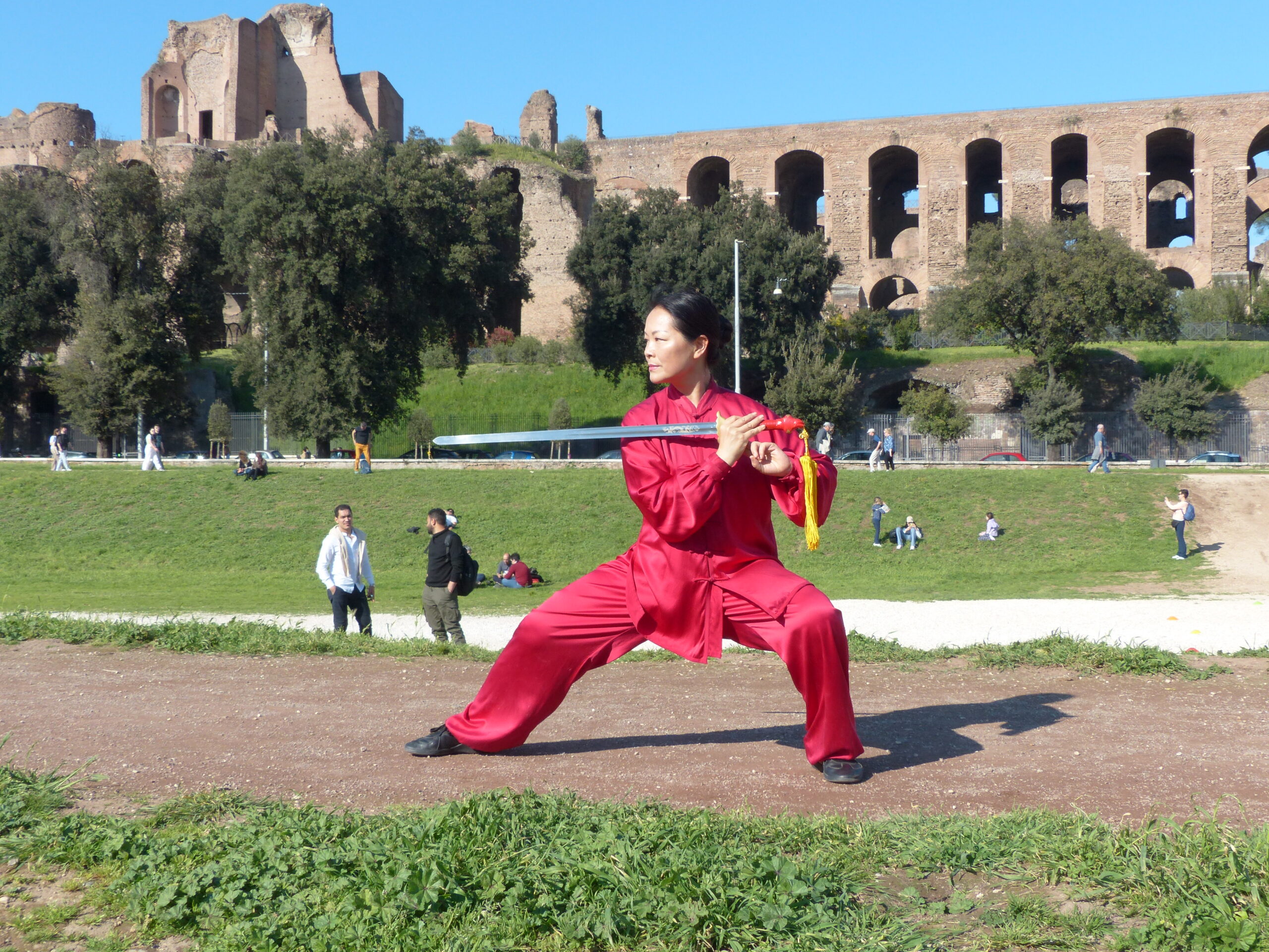Armi tradizionali Taiji stile Chen, spada e sciabola